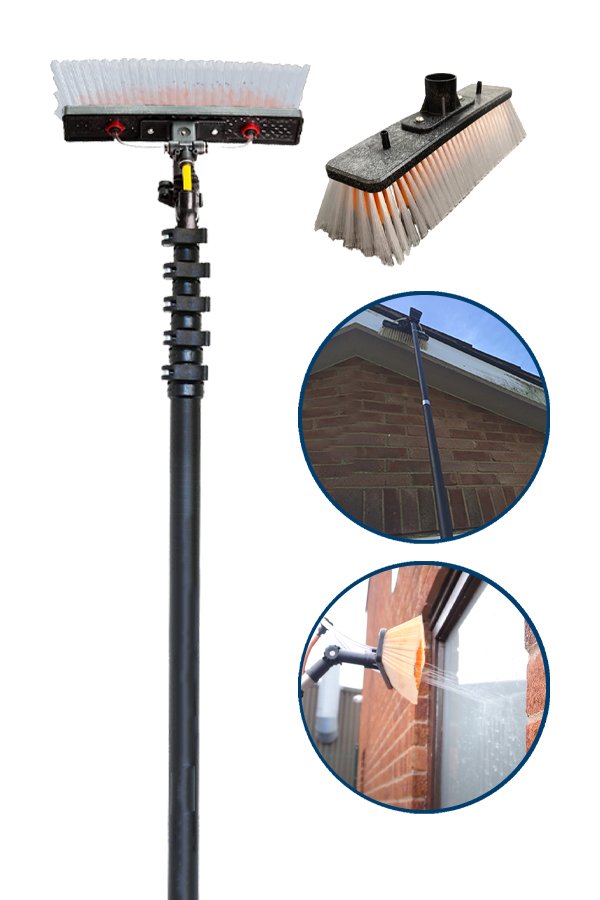 Expert Professional Window Cleaning Service In Bristol – Trusted Choice 3 Water Fed Pole System Portrait 1