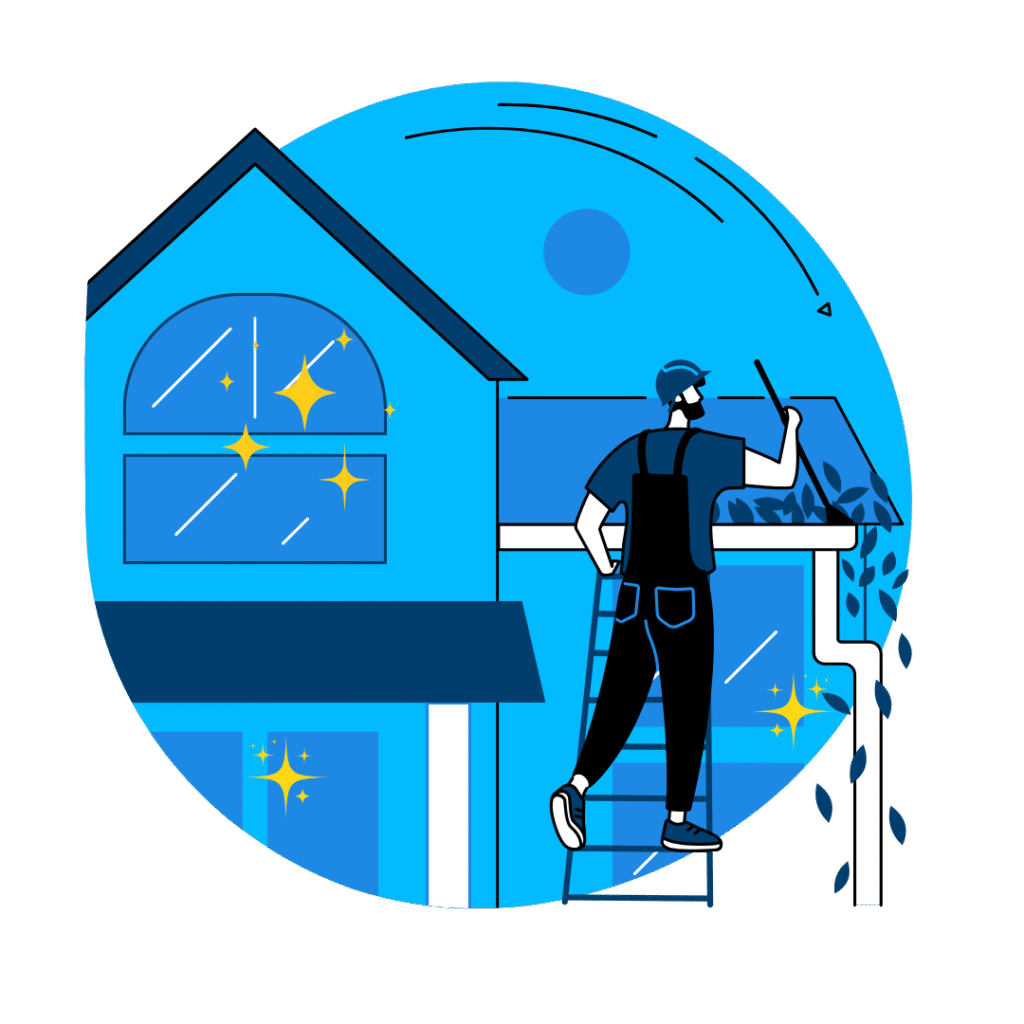 Pressure Washing 4 An image of a well-maintained house icon