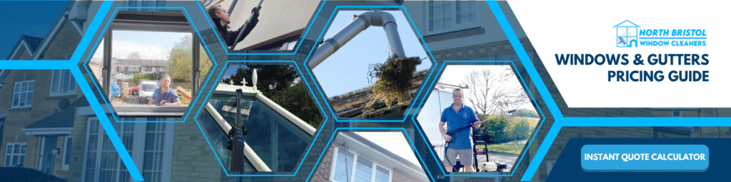 3 Easy Ways to Get a Quote for Window and Gutter Cleaning in Bristol 2 An image of North Bristol Window Cleaners Pricing Guide and Instant Quote Calculator