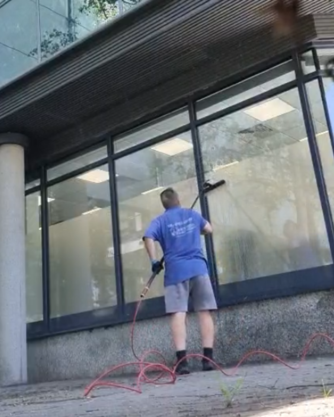 An image of MV Kelly Aztec West Office Exterior Window Cleaning by North Bristol Window Cleaners